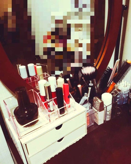 3段式クリアーケース/DAISO/その他化粧小物を使ったクチコミ(2枚目)