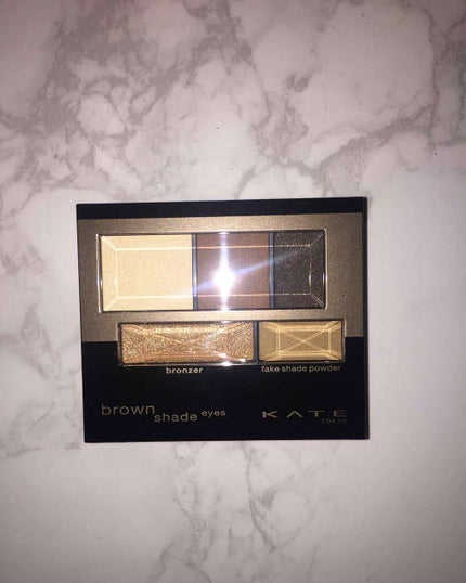 ブラウンシェードアイズN/KATE/アイシャドウパレットを使ったクチコミ(1枚目)