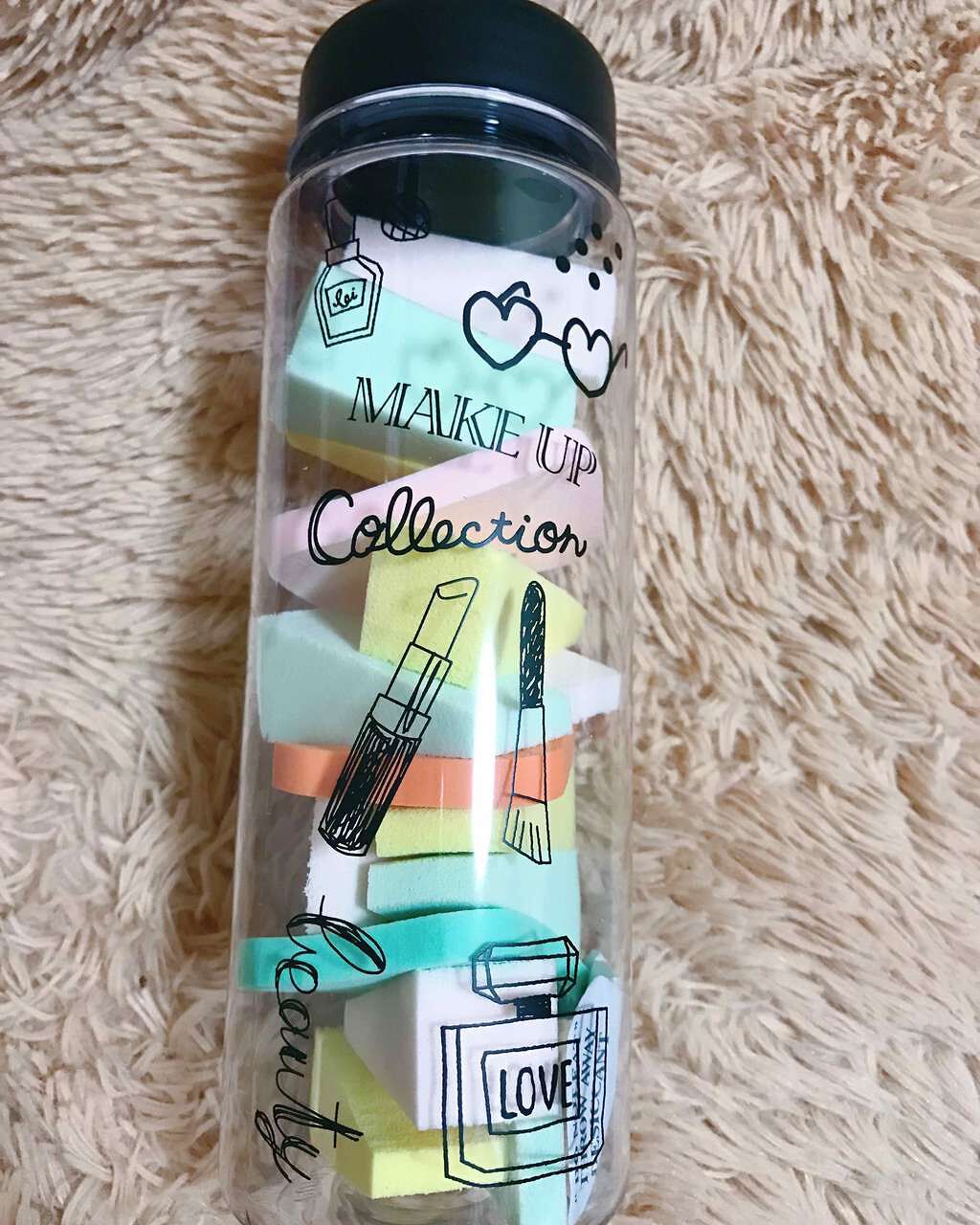 メイクアップコスメボトル/しまむら/パフ・スポンジを使ったクチコミ（1枚目）