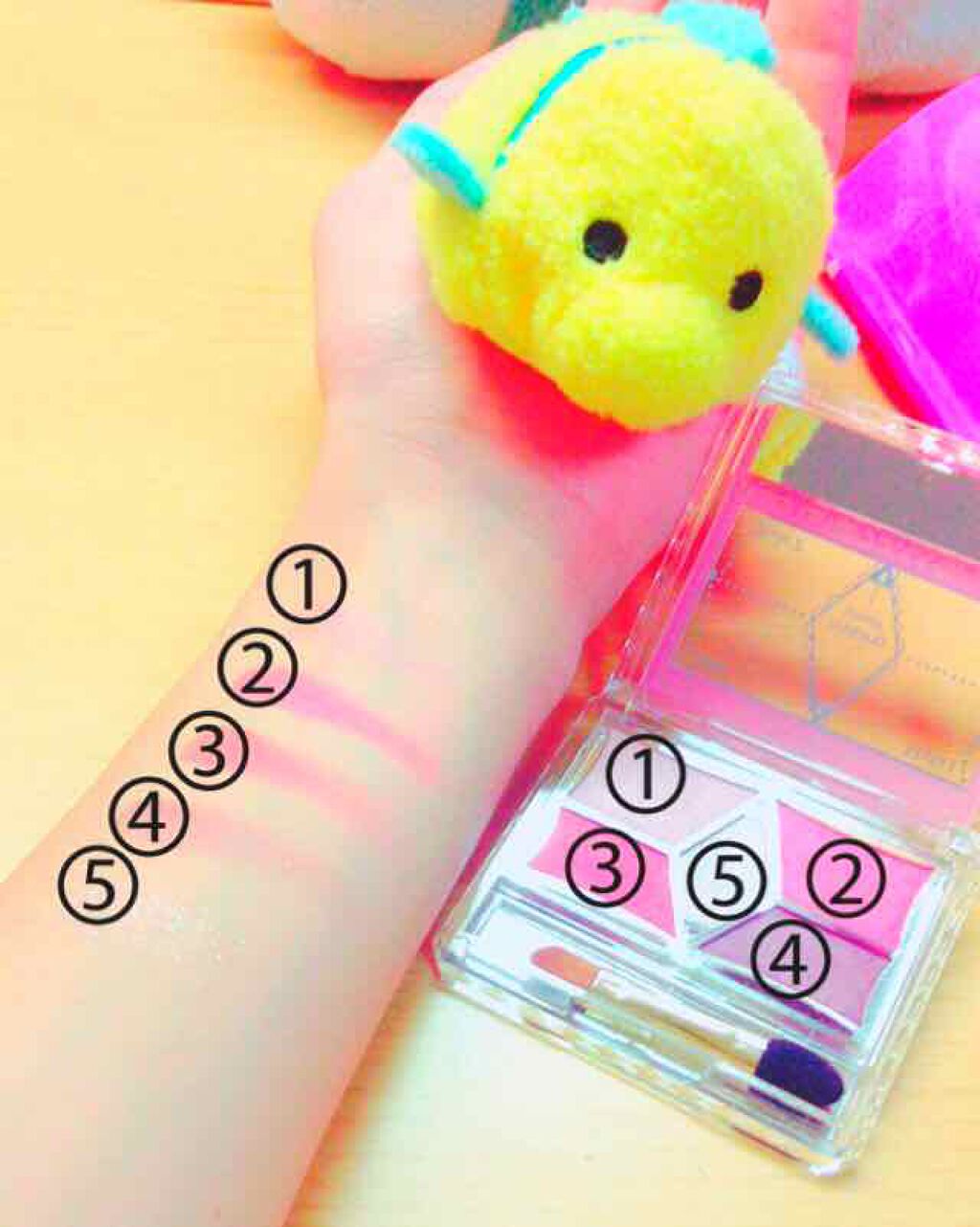 【旧品】パーフェクトスタイリストアイズ/キャンメイク/アイシャドウパレットを使ったクチコミ(1枚目)