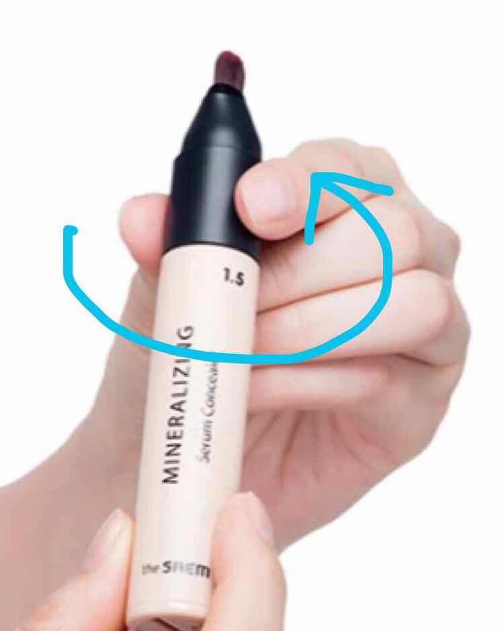 カバーパーフェクション チップコンシーラー/the SAEM/リキッドコンシーラーを使ったクチコミ(2枚目)