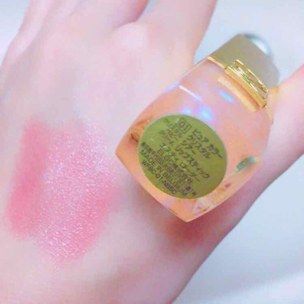 ピュア カラー クリスタル シアー リップスティック/ESTEE LAUDER/口紅を使ったクチコミ（2枚目）