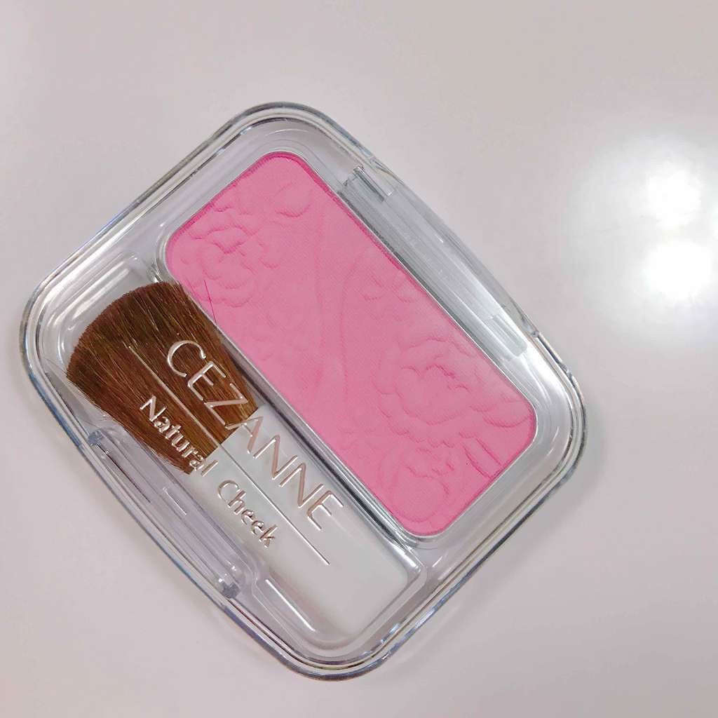 ナチュラル チークN/CEZANNE/パウダーチークを使ったクチコミ(1枚目)
