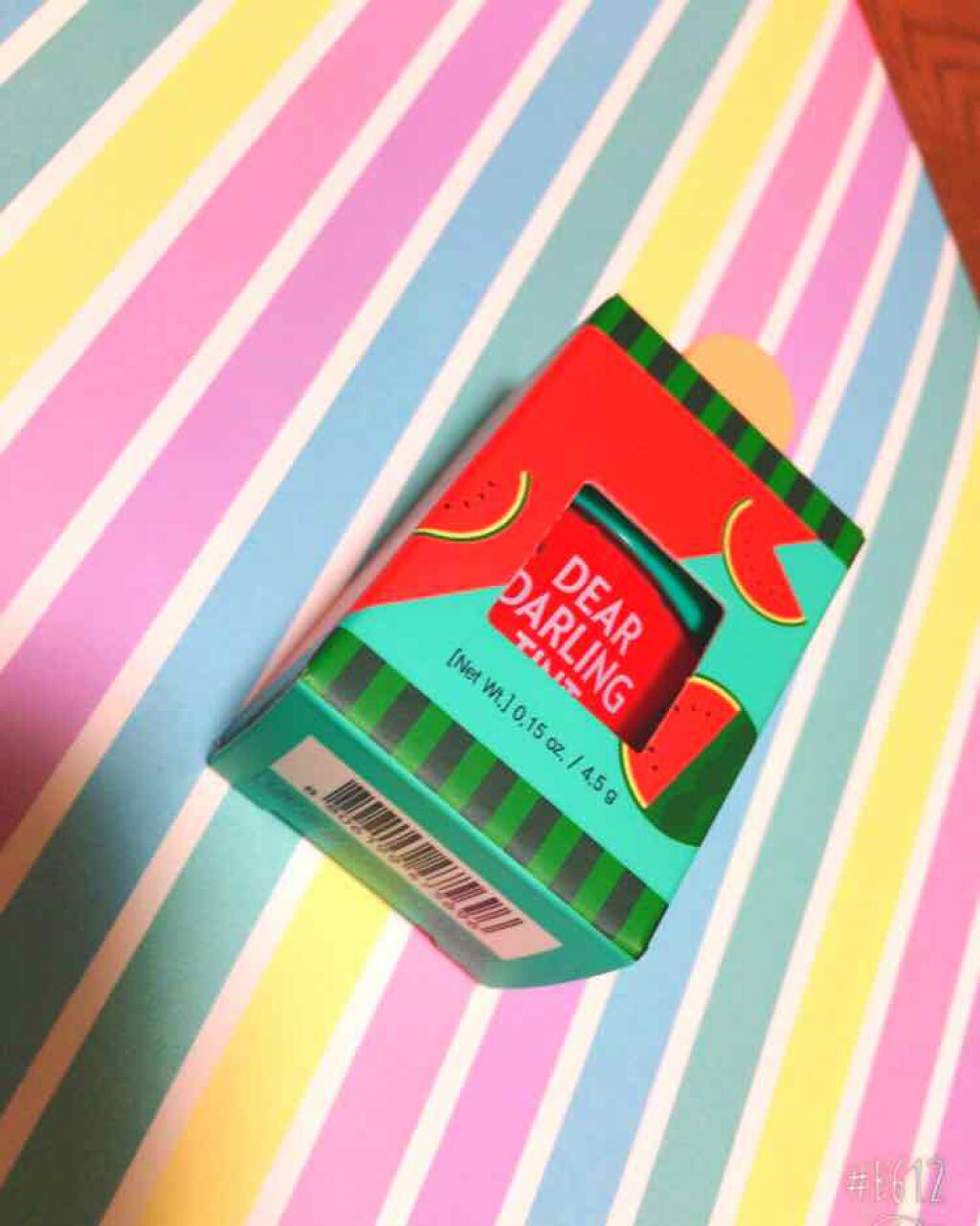 ディアダーリン ウォータージェルティント (アイスティント)/ETUDE/口紅を使ったクチコミ(1枚目)