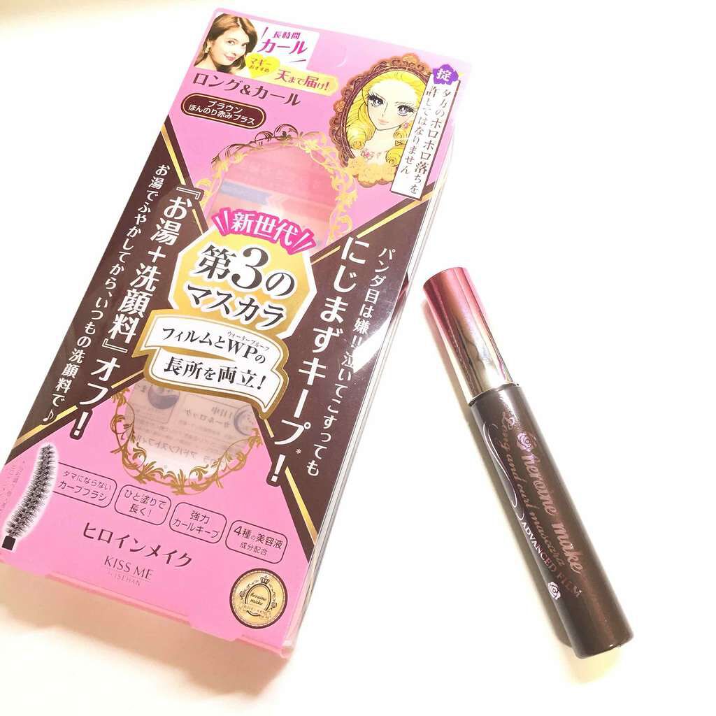 ロング&カールマスカラ アドバンストフィルム/ヒロインメイク/マスカラを使ったクチコミ(1枚目)