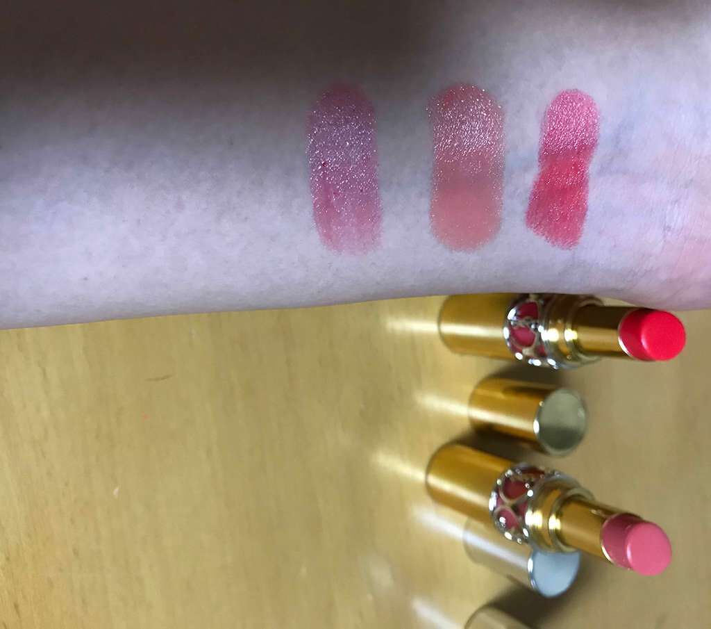 ルージュ ヴォリュプテ シャイン/YVES SAINT LAURENT BEAUTE/口紅を使ったクチコミ(3枚目)