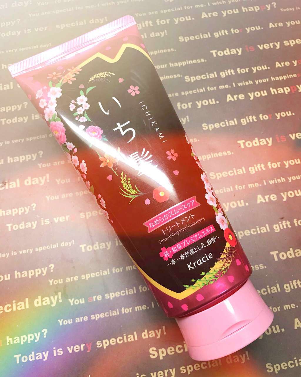 なめらかスムースケア トリートメント(旧)/いち髪/洗い流すヘアトリートメントを使ったクチコミ(1枚目)
