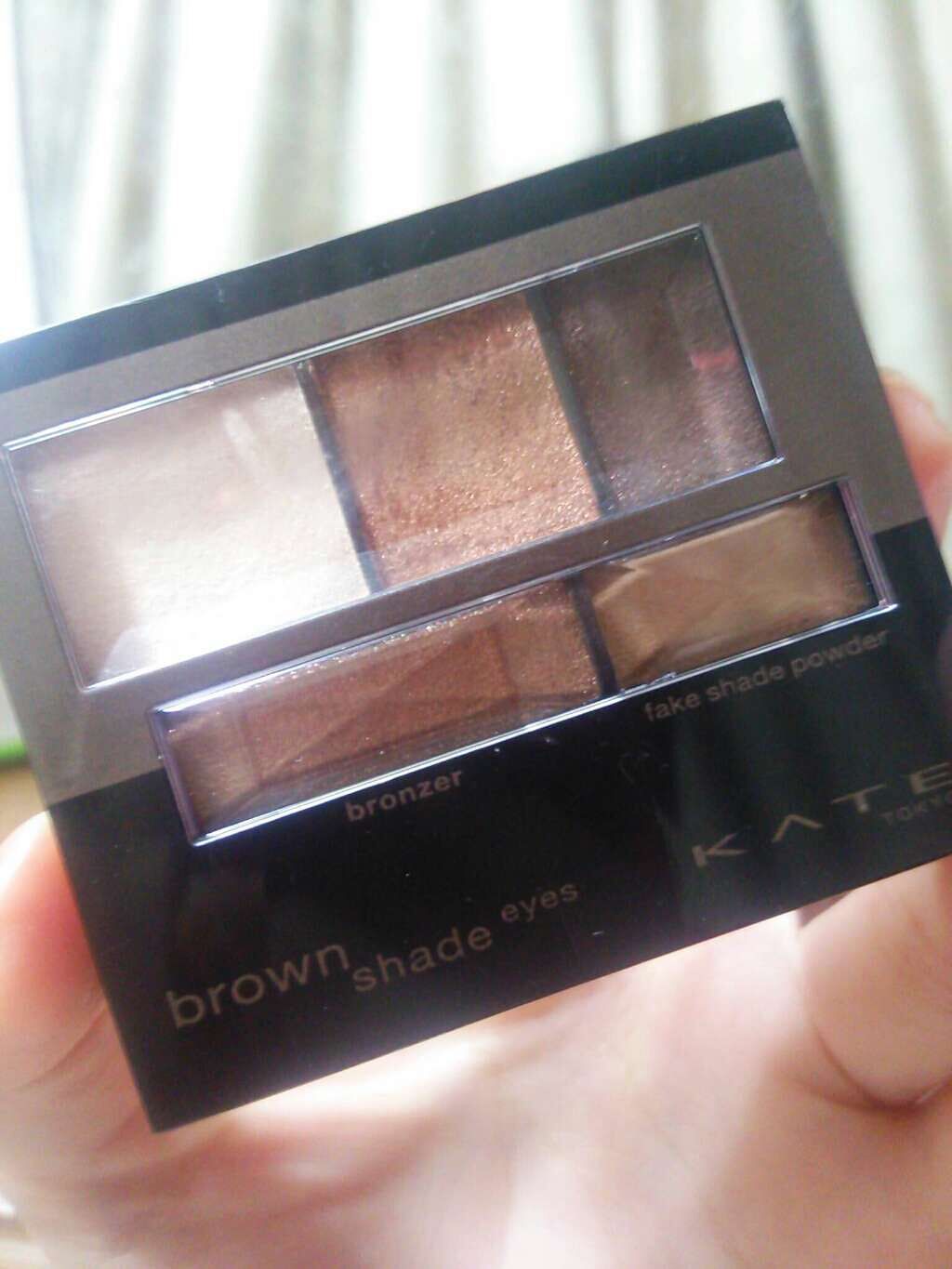 ブラウンシェードアイズN/KATE/アイシャドウパレットを使ったクチコミ（2枚目）