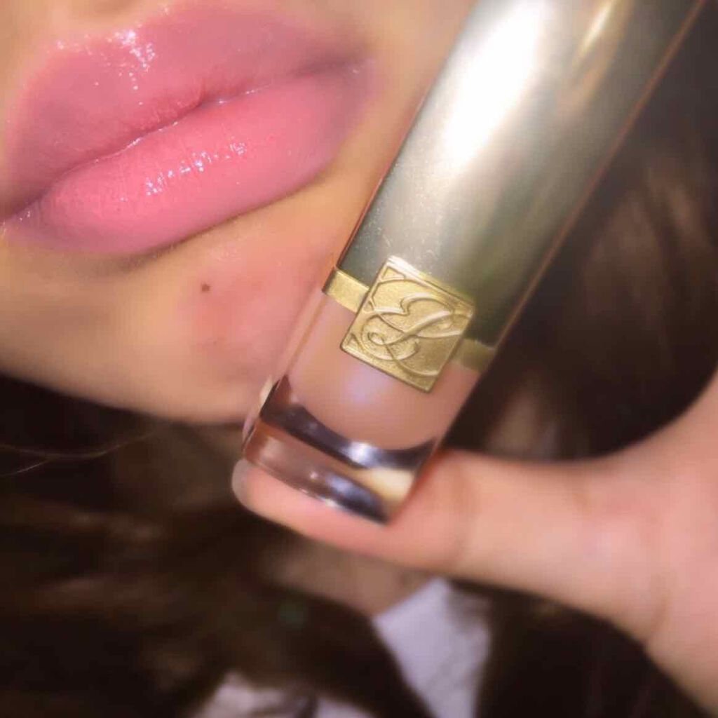 ピュア カラー クリスタル シアー リップスティック/ESTEE LAUDER/口紅を使ったクチコミ（1枚目）