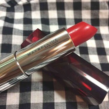 カラーセンセーショナル リップスティック A /MAYBELLINE NEW YORK/口紅を使ったクチコミ（1枚目）