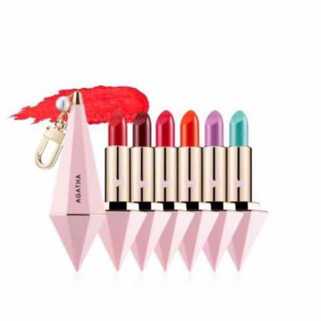 ジュエル型リップ(プレミエールリップスティック)/AGATHA（アガタ）/口紅を使ったクチコミ（3枚目）