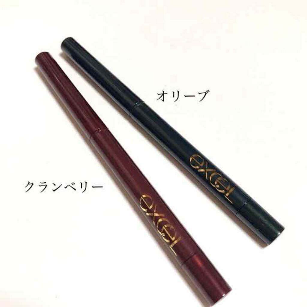 カラーラスティング ジェルライナー/excel/ジェルアイライナーを使ったクチコミ(1枚目)