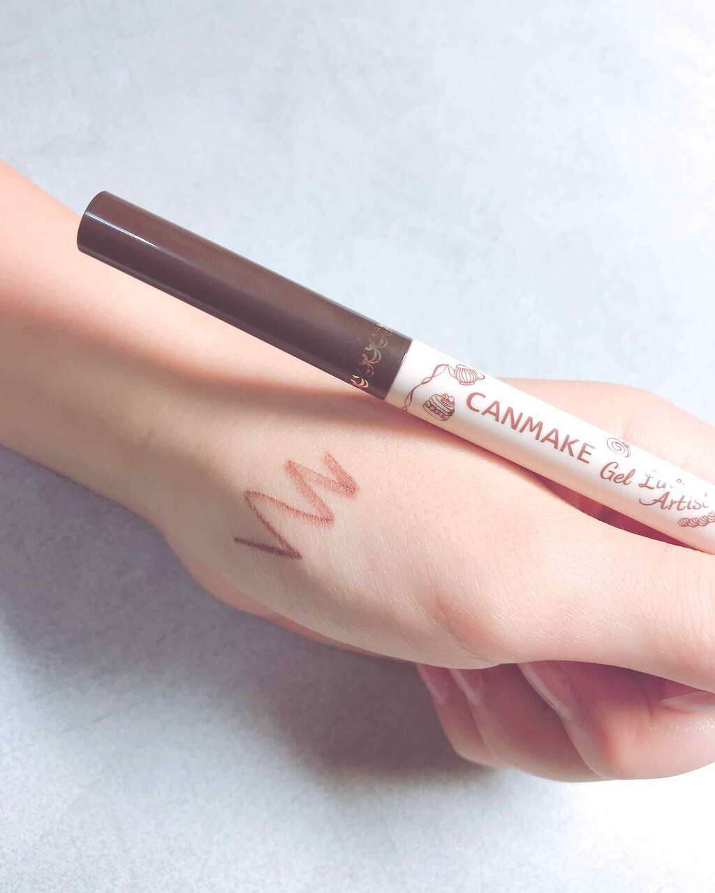 ジェルラインアーティスト/キャンメイク/ジェルアイライナーを使ったクチコミ(2枚目)