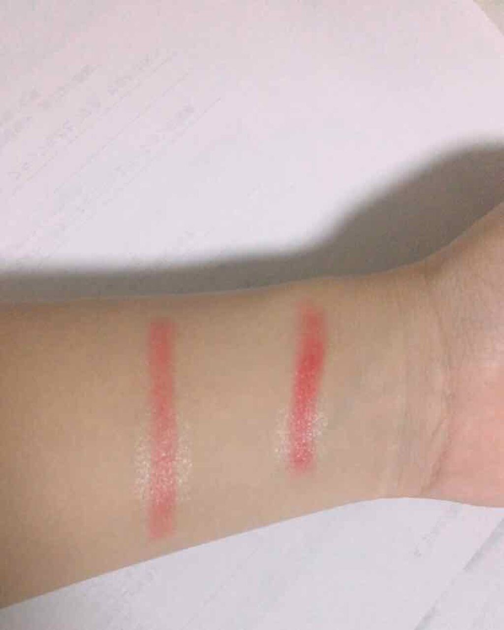 クリスタルデュオ リップスティック/Visée/口紅を使ったクチコミ(2枚目)