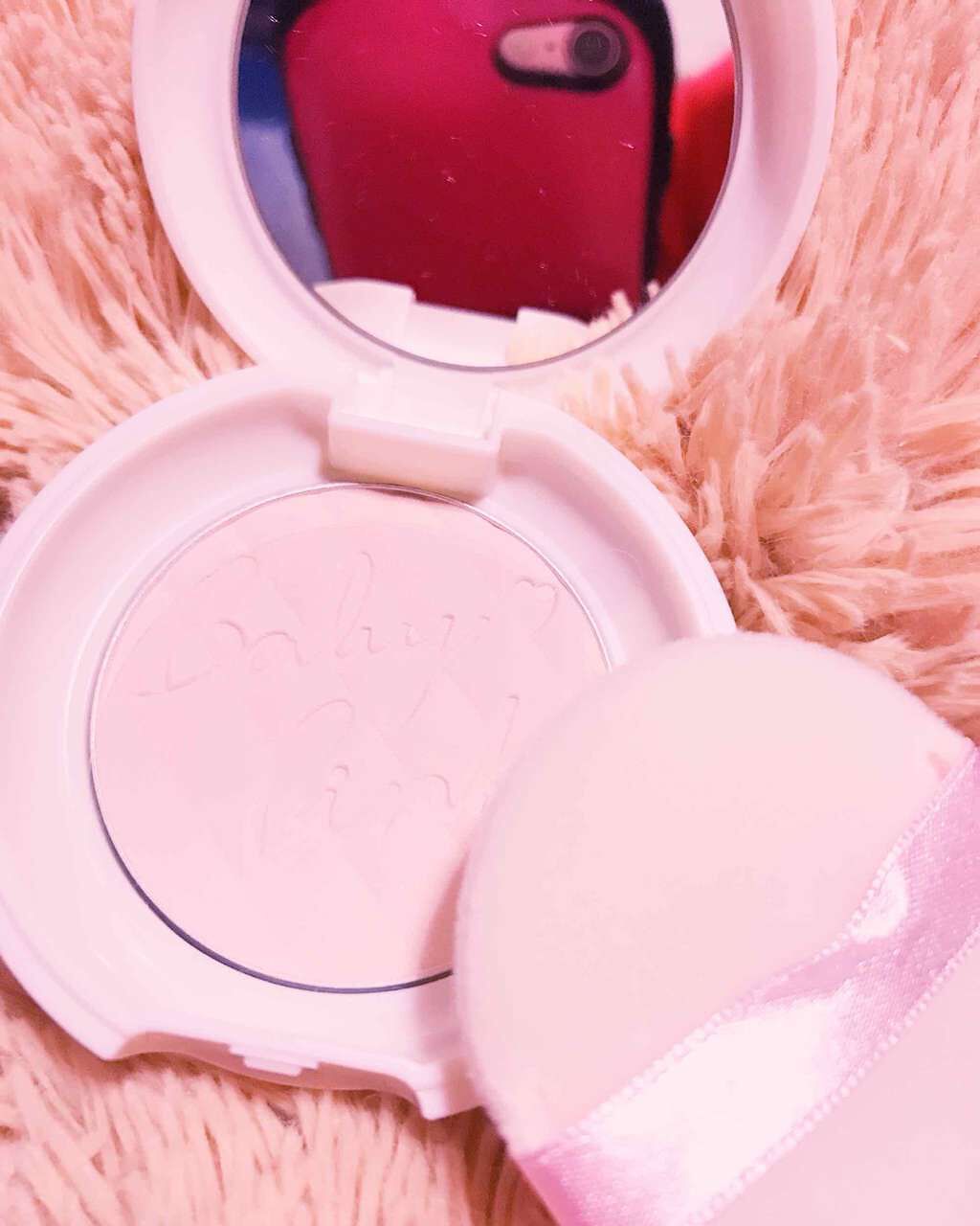 ミネラルシアーパウダー/ベビーピンク/プレストパウダーを使ったクチコミ(3枚目)