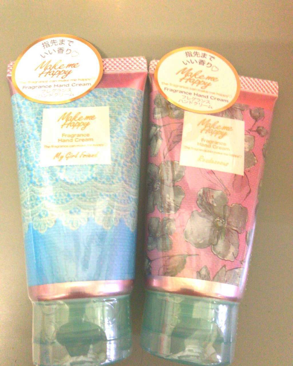 メイクミーハッピー フレグランスハンドクリーム/キャンメイク/ハンドクリームを使ったクチコミ（1枚目）