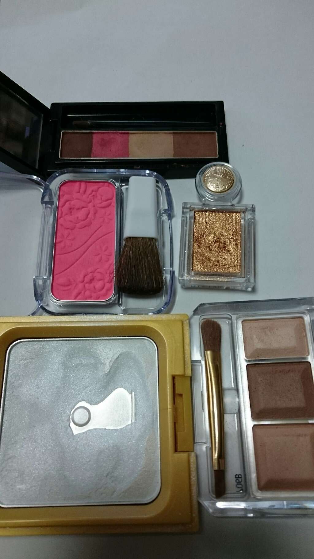 シャイニーパウダー N/excel/プレストパウダーを使ったクチコミ(1枚目)