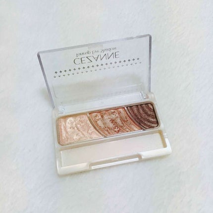 トーンアップアイシャドウ/CEZANNE/アイシャドウパレットを使ったクチコミ(2枚目)