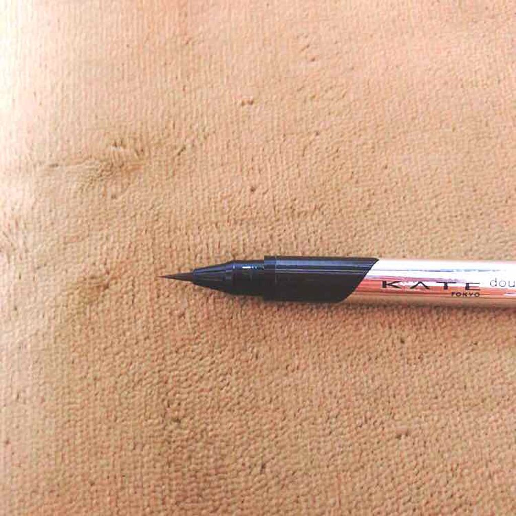 ダブルラインフェイカー/KATE/リキッドアイライナーを使ったクチコミ(2枚目)