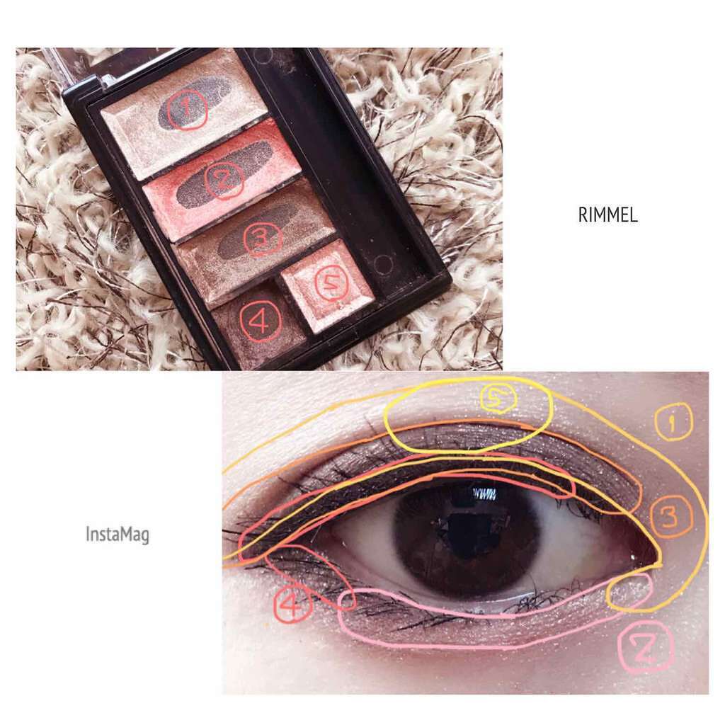 ショコラスウィート アイズ/リンメル ロンドン/アイシャドウパレットを使ったクチコミ（3枚目）