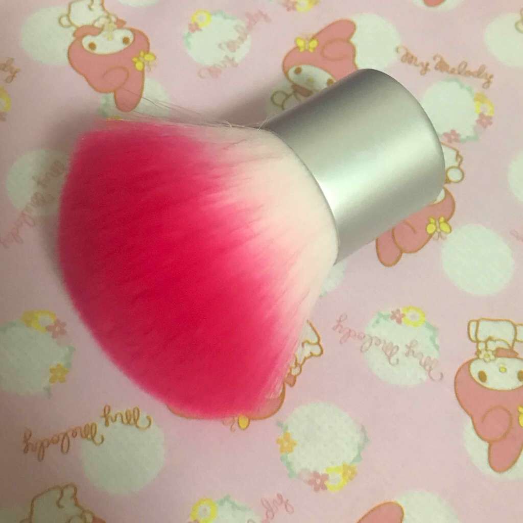 春姫 カブキフェイスブラシ/DAISO/メイクブラシを使ったクチコミ(1枚目)