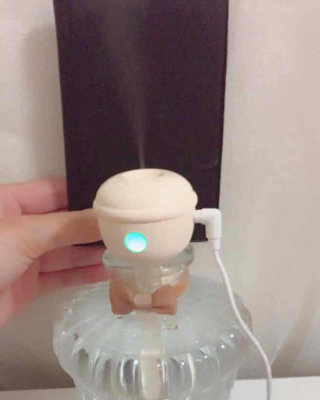 パーソナル超音波加湿器 Vidrio/BRUNO/美顔器・マッサージを使ったクチコミ（2枚目）