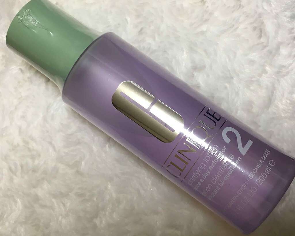 クラリファイング ローション 2/CLINIQUE/拭き取り化粧水を使ったクチコミ(1枚目)