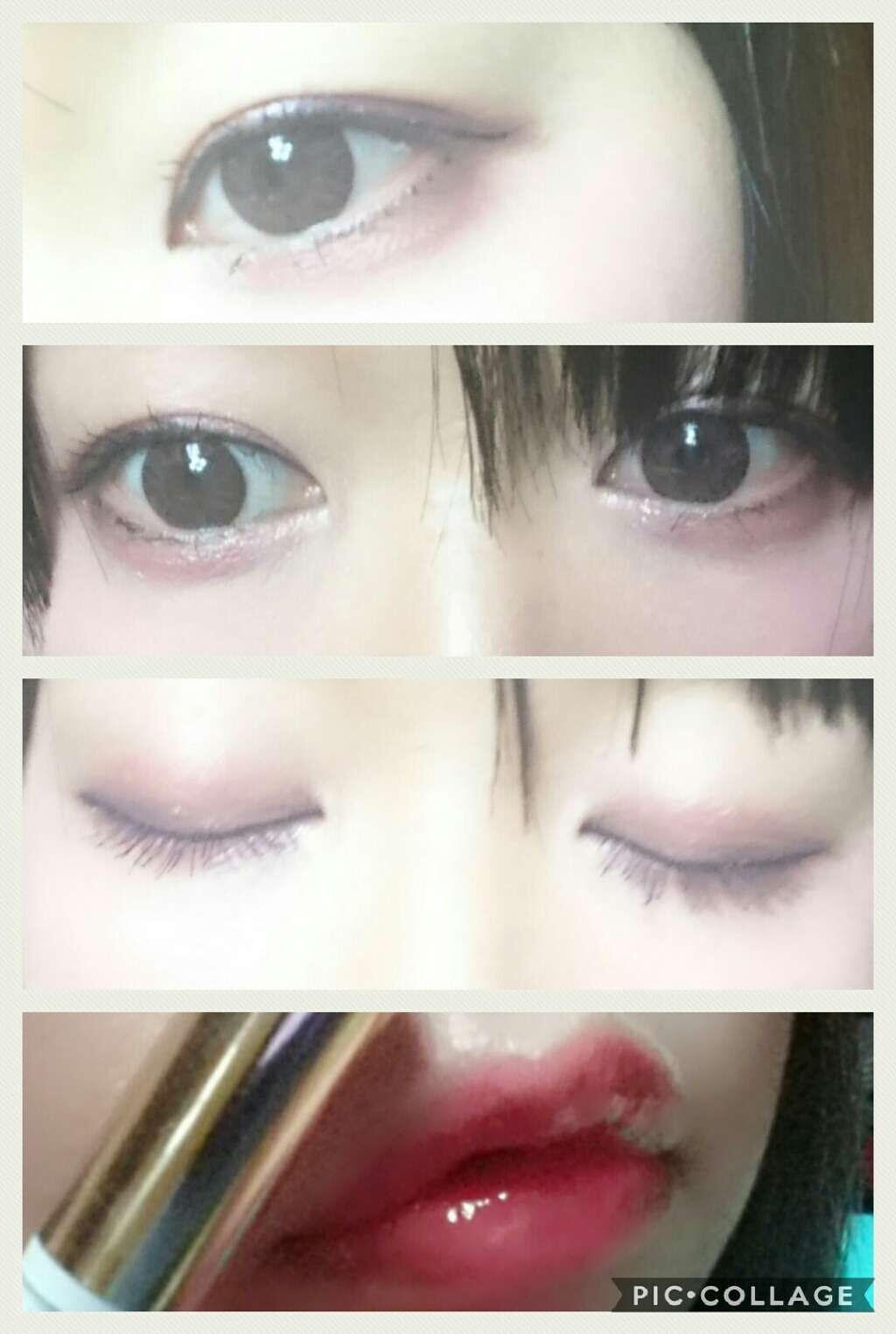 アクセントカラーアイズ CC/インテグレート/アイシャドウパレットを使ったクチコミ(2枚目)