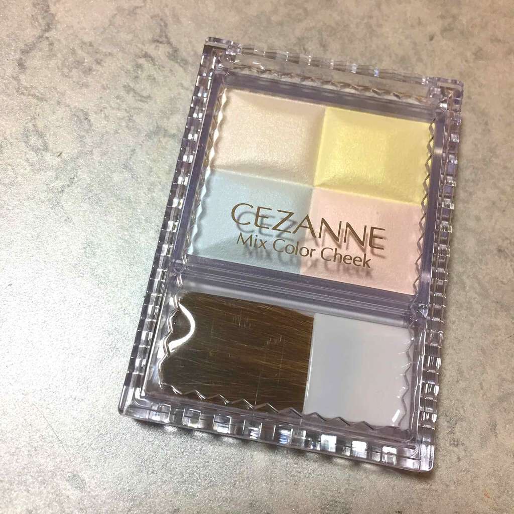ミックスカラーチーク/CEZANNE/パウダーチークを使ったクチコミ(1枚目)