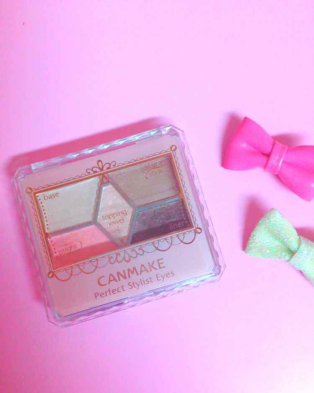 【旧品】パーフェクトスタイリストアイズ/キャンメイク/アイシャドウパレットを使ったクチコミ（1枚目）