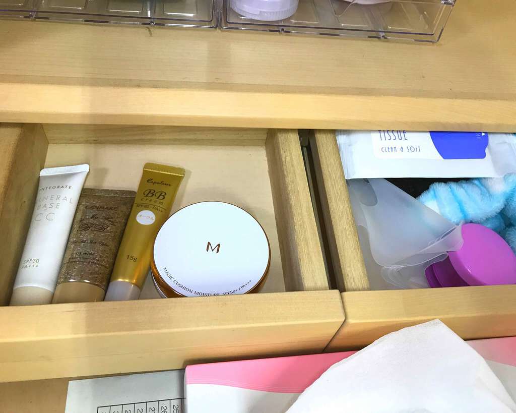 乙女キブンなコットンケース/DAISO/その他化粧小物を使ったクチコミ(3枚目)