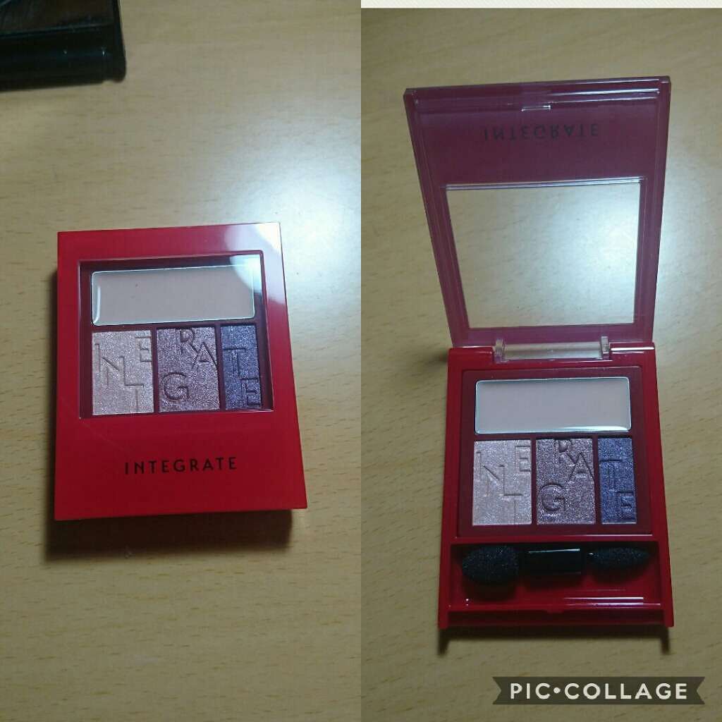 アクセントカラーアイズ CC/インテグレート/アイシャドウパレットを使ったクチコミ(1枚目)