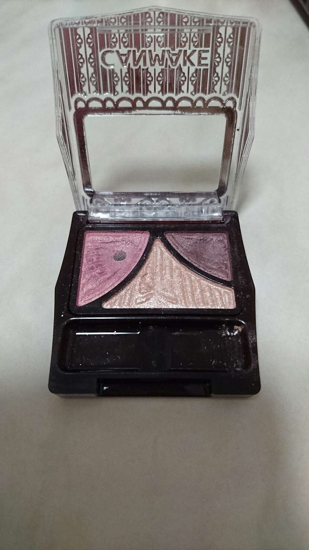 ジューシーピュアアイズ/キャンメイク/アイシャドウパレットを使ったクチコミ(2枚目)