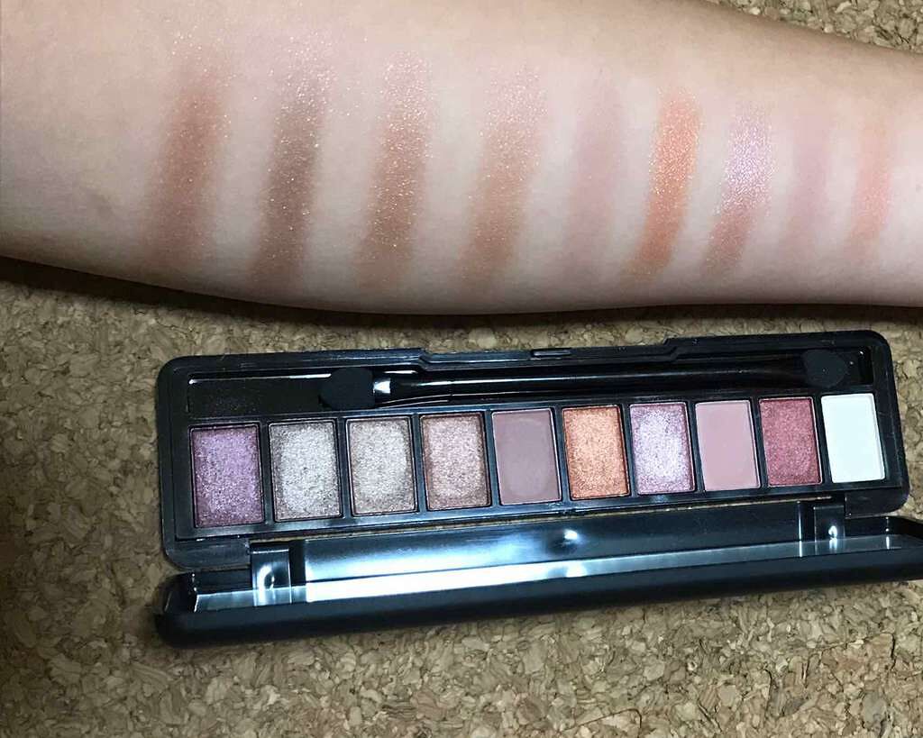 10色 アイシャドウパレット/FOCALLURE/アイシャドウパレットを使ったクチコミ（3枚目）