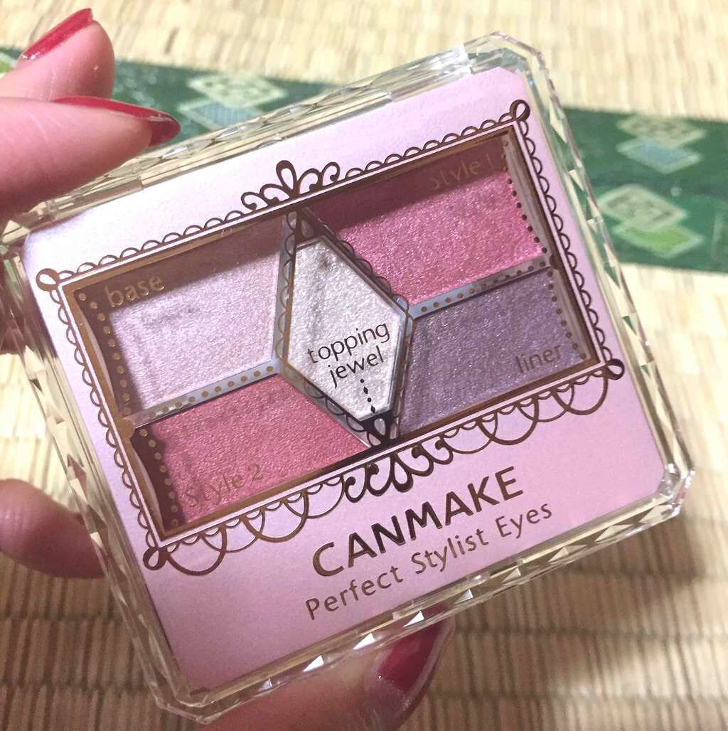 【旧品】パーフェクトスタイリストアイズ/キャンメイク/アイシャドウパレットを使ったクチコミ（1枚目）