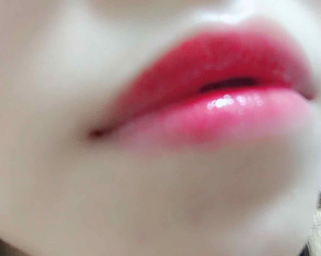 キャンディラップリッチカラー/キャンメイク/リップグロスを使ったクチコミ(3枚目)