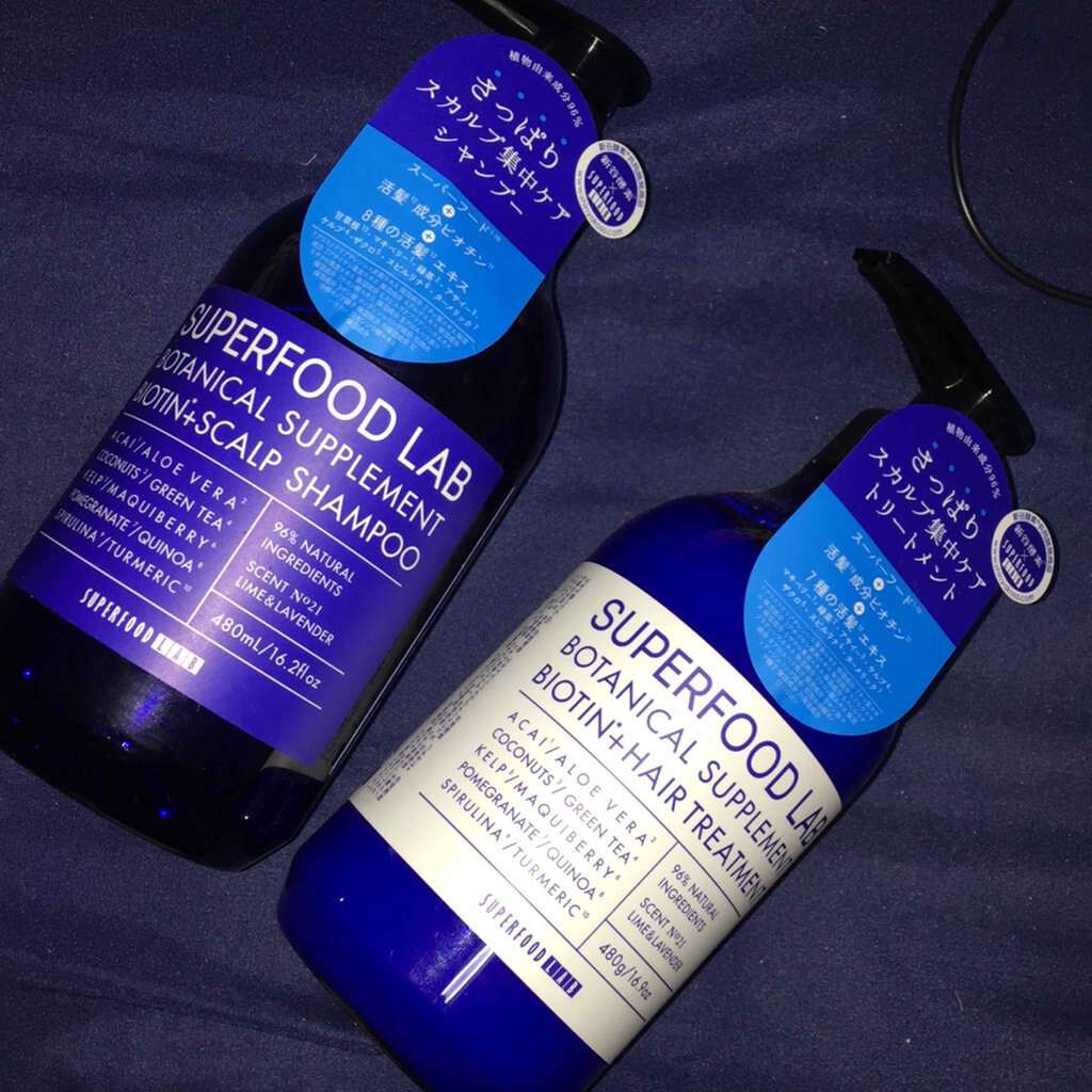 BT+スカルプ シャンプー／トリートメント/SUPERFOOD LAB/市販シャンプーを使ったクチコミ（1枚目）