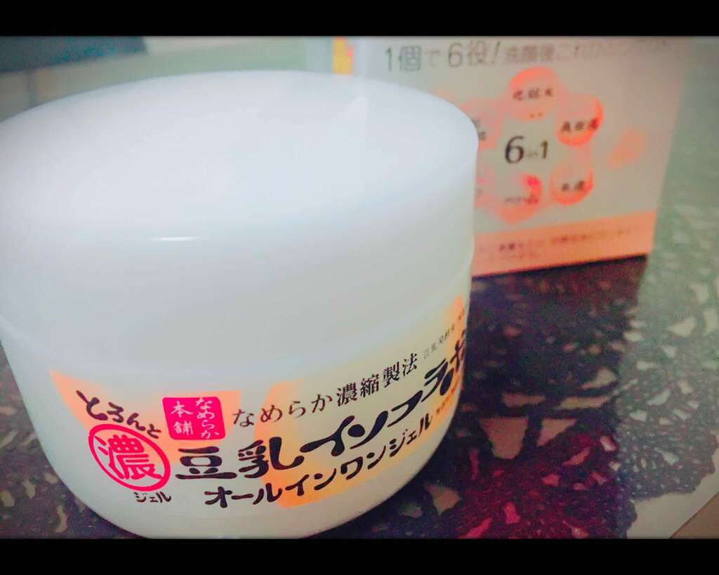 とろんと濃ジェル/なめらか本舗/オールインワン化粧品を使ったクチコミ(2枚目)