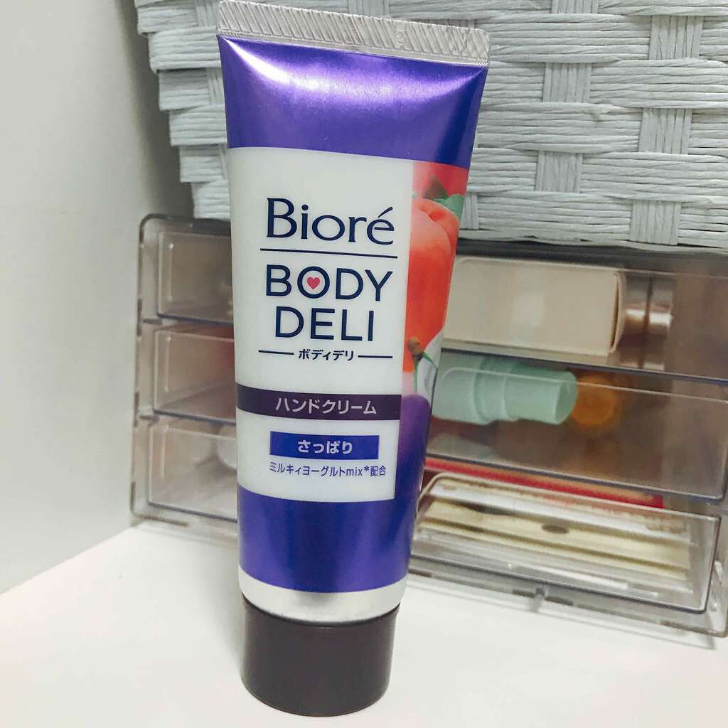ボディデリ 濃厚ハンドバター (さっぱり)/ビオレ/ハンドクリームを使ったクチコミ(1枚目)