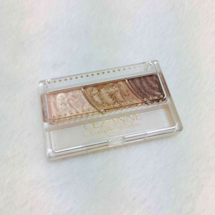 トーンアップアイシャドウ/CEZANNE/アイシャドウパレットを使ったクチコミ(1枚目)