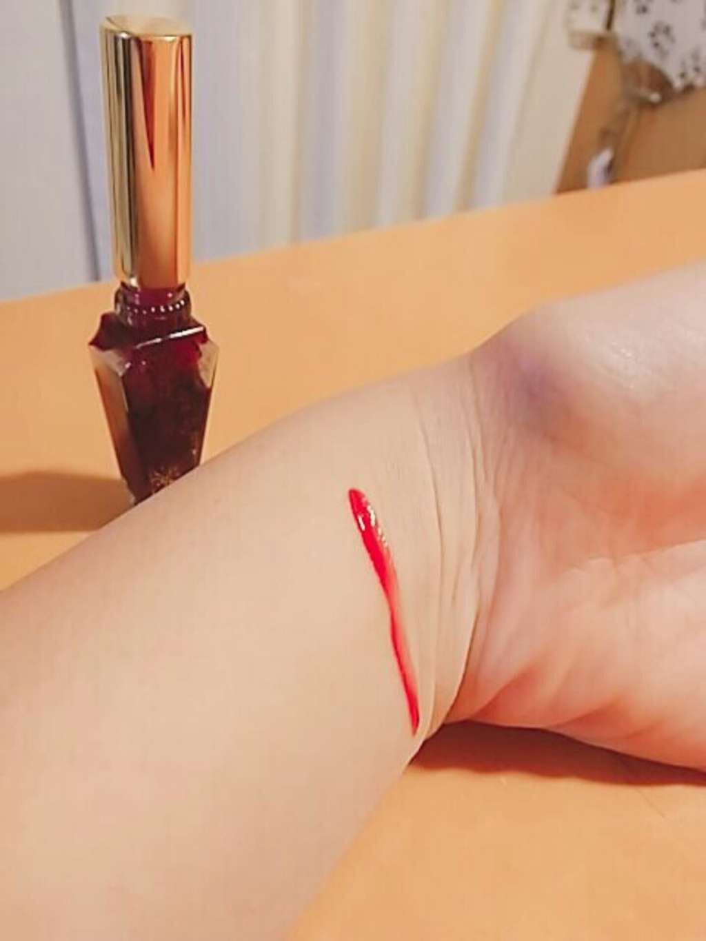 リップティントジャム/キャンメイク/リップグロスを使ったクチコミ(3枚目)