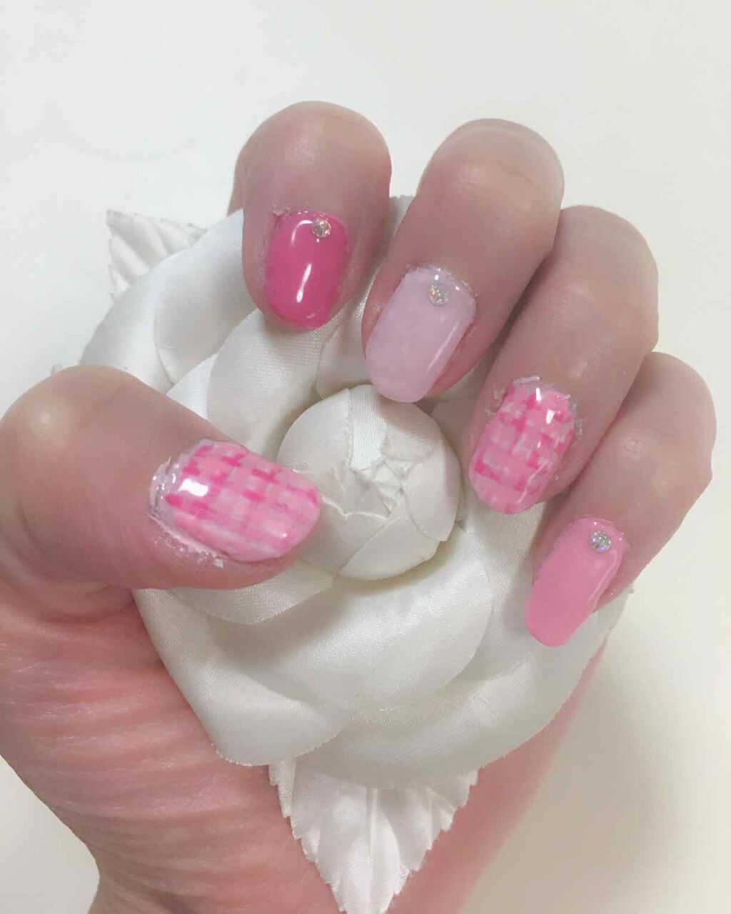 ネイル工房白パケカラージェル/ネイル工房/ジェルネイルを使ったクチコミ(1枚目)