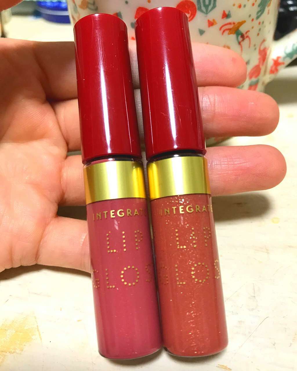 ジューシーバームグロス/インテグレート/リップグロスを使ったクチコミ（1枚目）