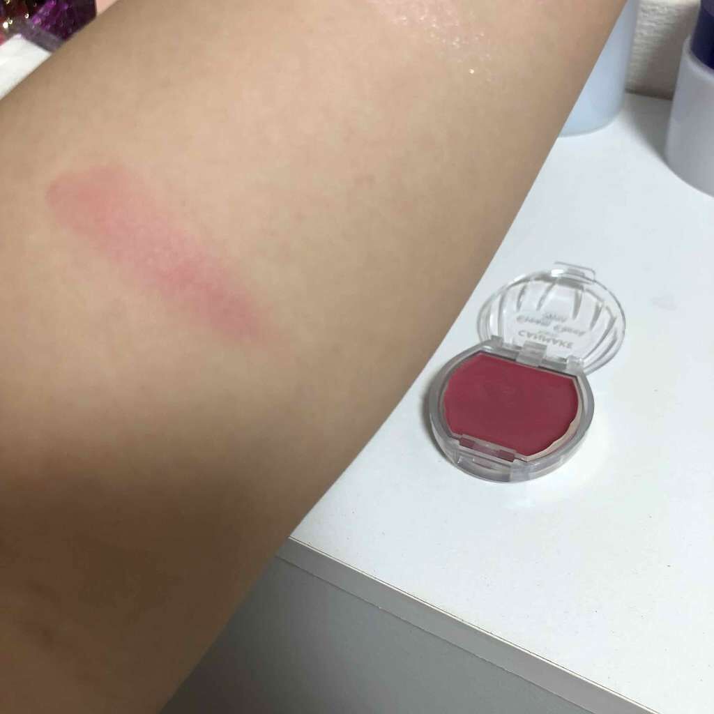 クリームチーク ティント/キャンメイク/ジェル・クリームチークを使ったクチコミ(2枚目)