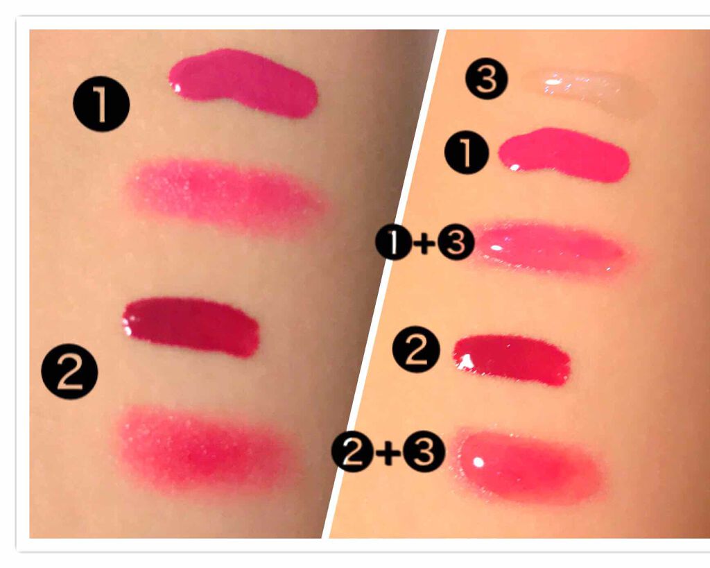 カラーエナメルグロス/KATE/リップグロスを使ったクチコミ(3枚目)