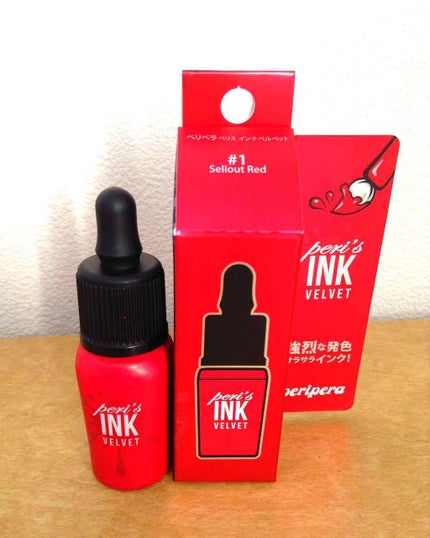 インク ベルベット/PERIPERA/口紅を使ったクチコミ(1枚目)