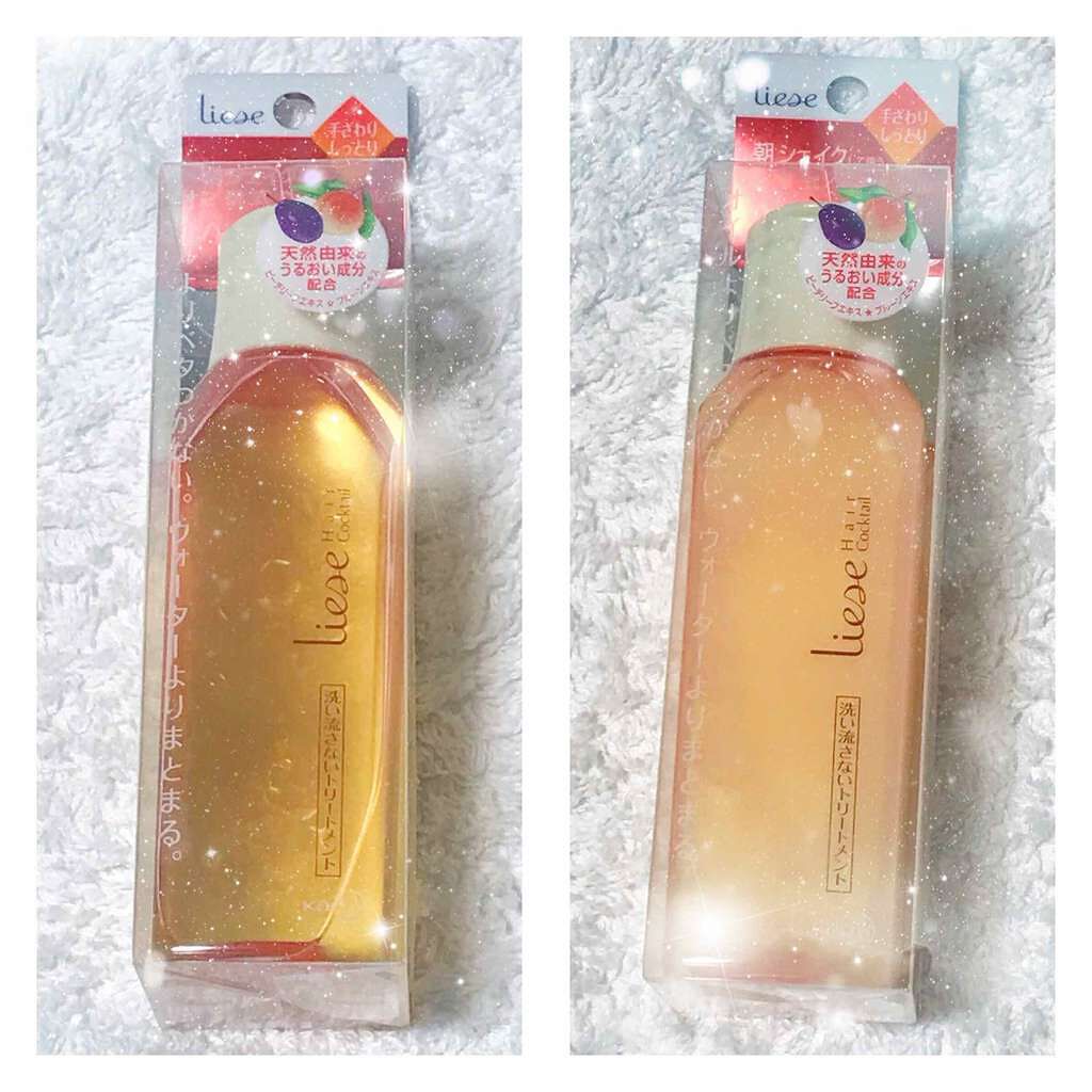 ヘアカクテル 手ざわりしっとりタイプ/リーゼ/ヘアオイルを使ったクチコミ(1枚目)