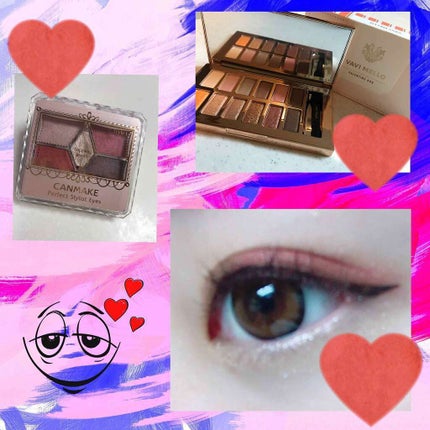 【旧品】パーフェクトスタイリストアイズ/キャンメイク/アイシャドウパレットを使ったクチコミ(1枚目)