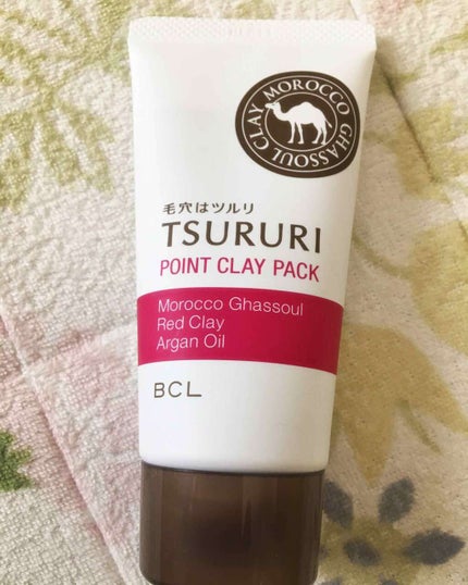 ツルリ 皮脂吸い出し 部分用パック ガスール&レッドパワー/ツルリ/洗い流すパック・マスクを使ったクチコミ(1枚目)