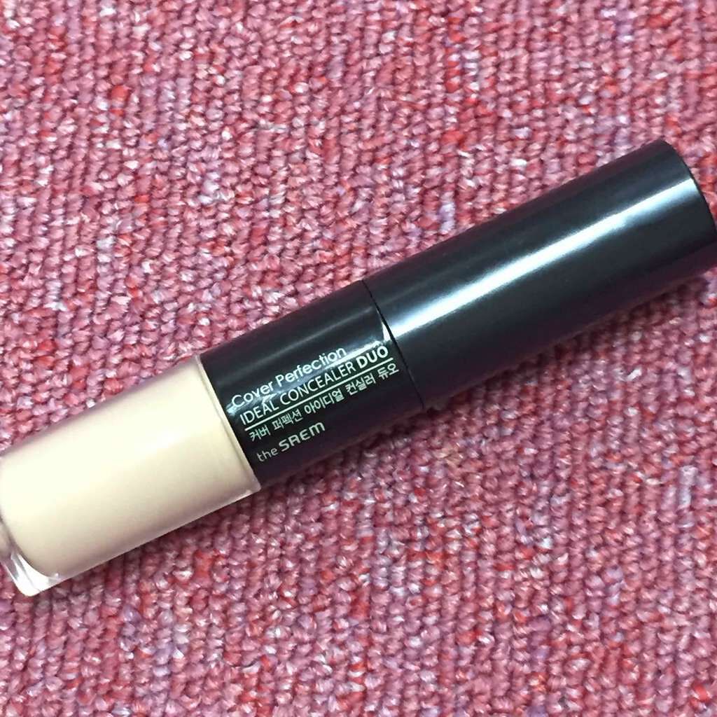 カバーパーフェクション アイディールコンシーラー デュオ/the SAEM/スティックコンシーラーを使ったクチコミ(1枚目)